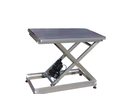 PJZ-06 Vet Operating Table Stainless Steel Flat Lifting Table For Pet Hospital