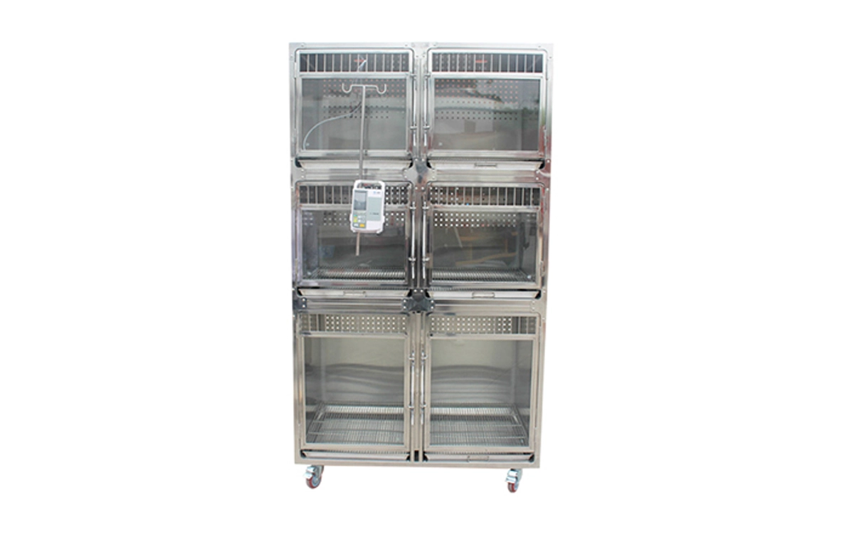 stainless steel vet cages