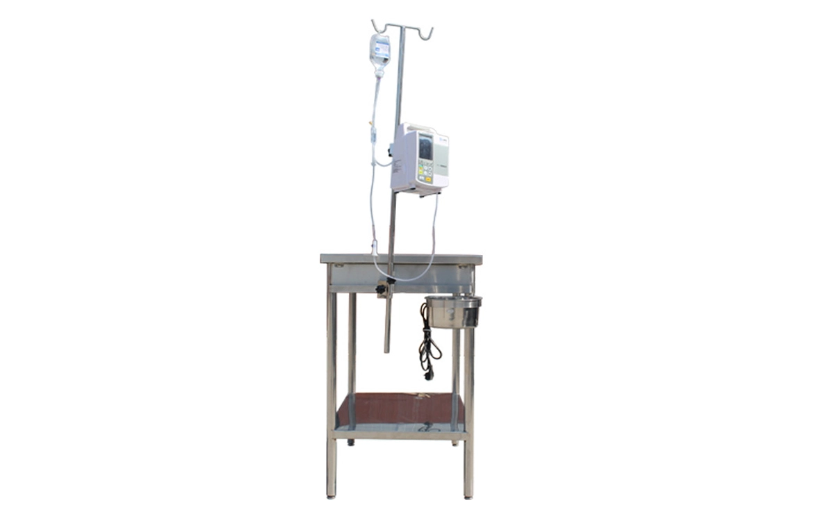stainless steel veterinary examination table