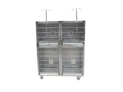 PJJY-01 4 Doors Combined Type Vet Cages For Dogs