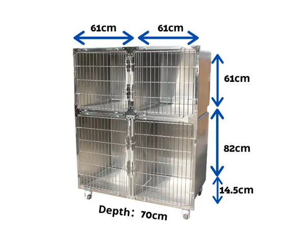 veterinary kennel cages factory