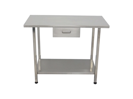 PJZ-02 Veterinary Equipment Stainless Steel Veterinary Table With Drawer