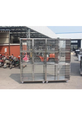 veterinary hospital cages
