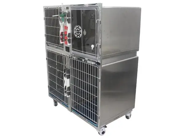 stainless steel cages veterinary for sale