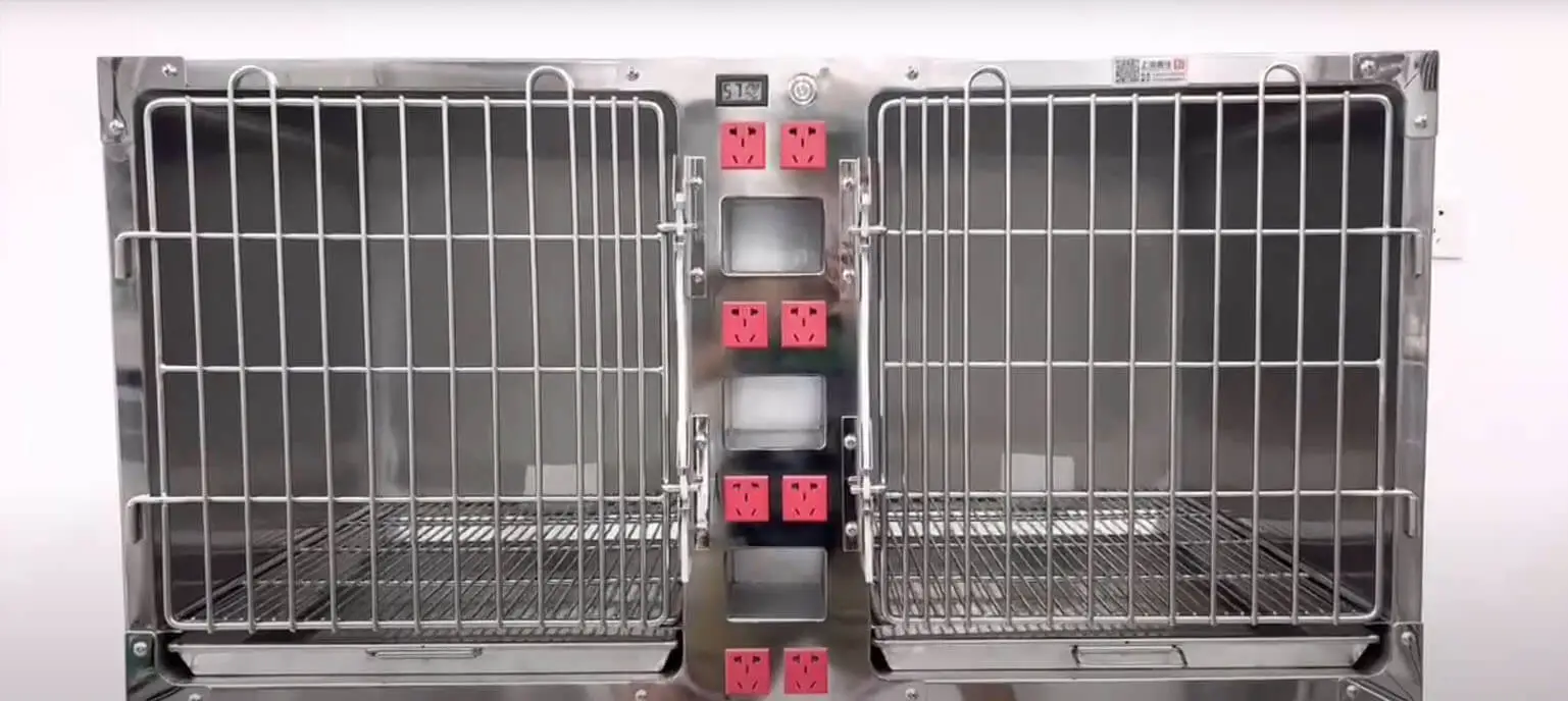 Vet Oxygen Cage Display Video