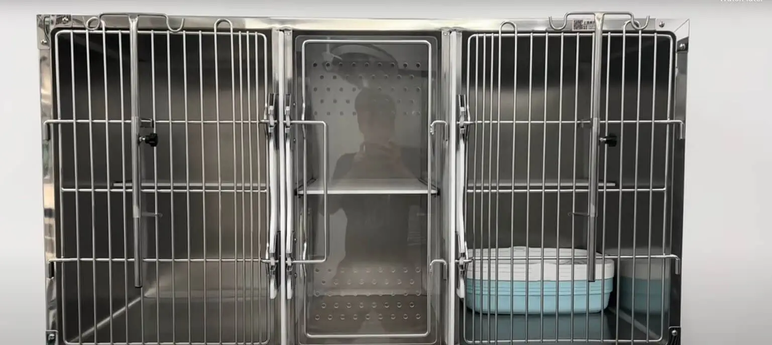 Vet Cat Cage Display Video