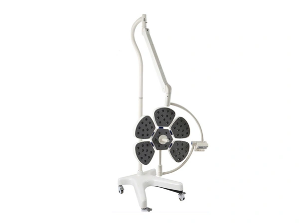 ky led 5 factory price shadowless mobile stand type surgery 5 petal led operating light 06